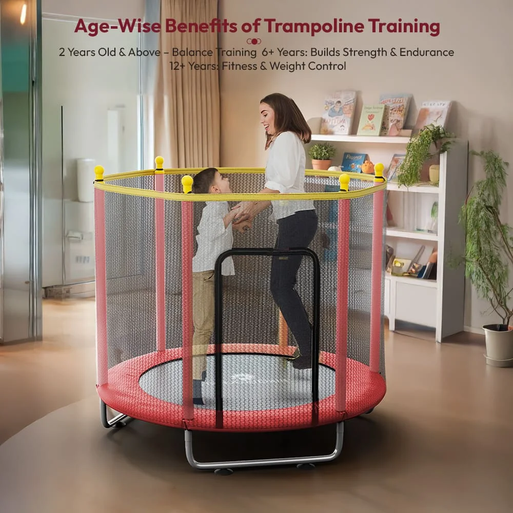 Safe trampoline for children