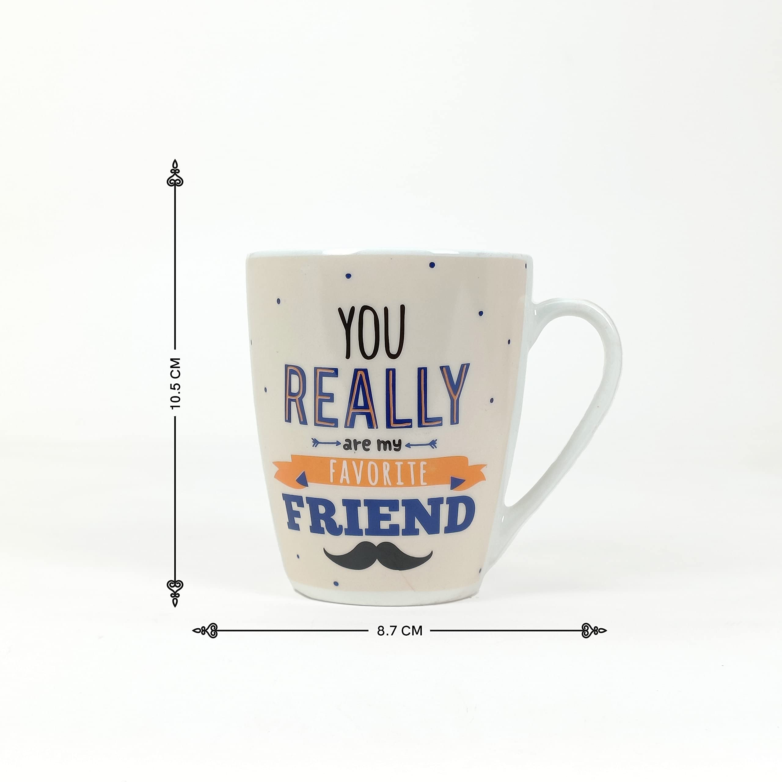 Dimension of Coffee Mug for freinds