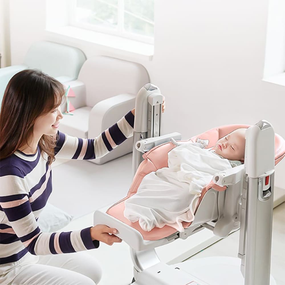 Internationally acclaimed & awarded A Demain highchair 3 in 1 Multifunctional Baby Highchair by StarAndDaisy (Grey)