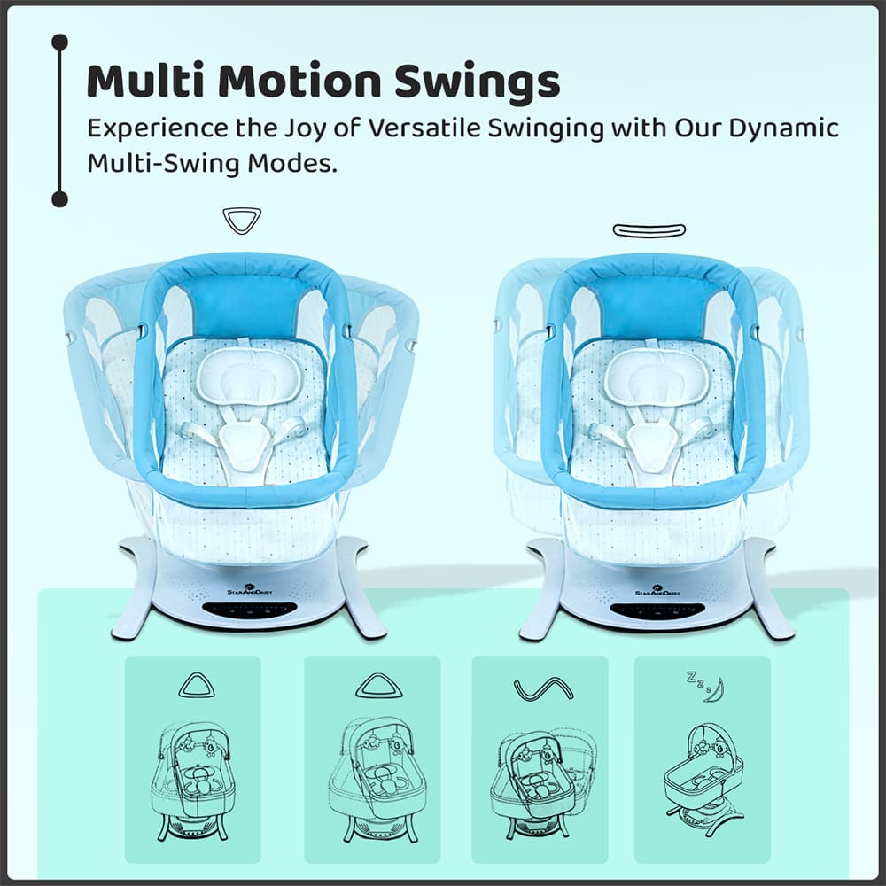 Multimotion Baby Automatic Swing Rocker