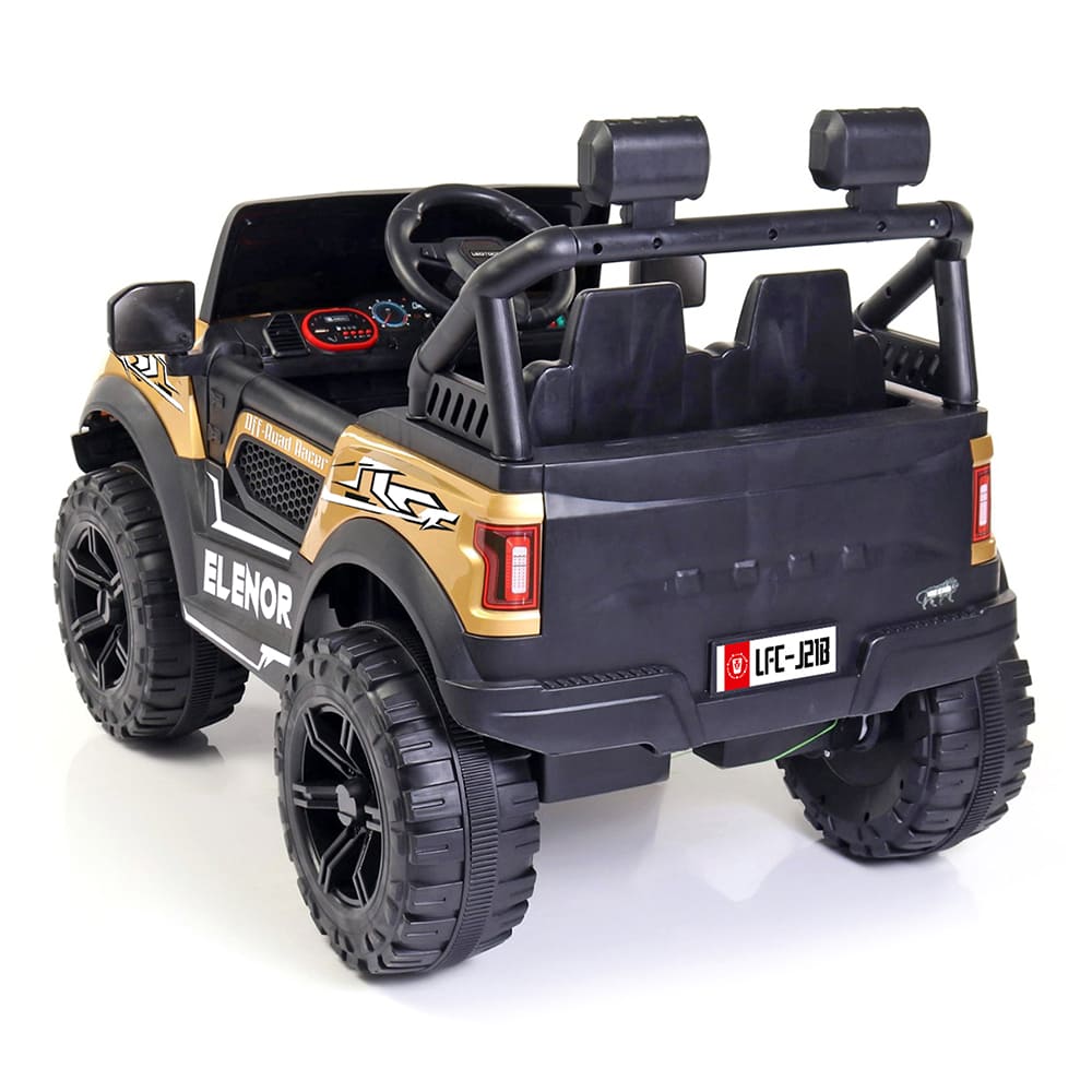 motorized jeep 2 seater