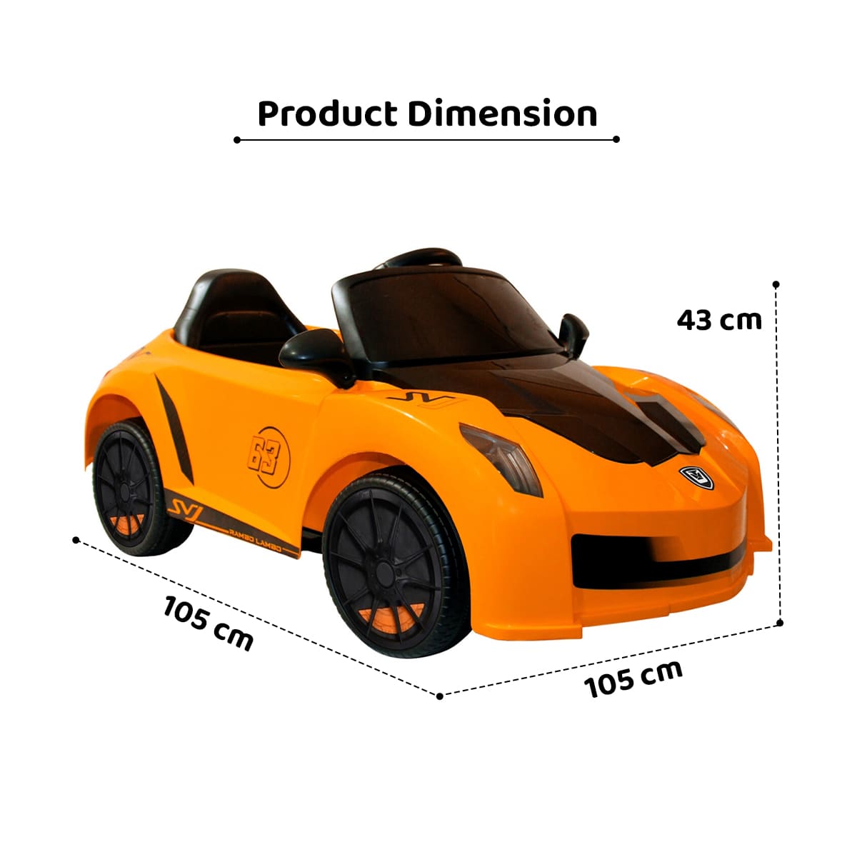 Electric car for 3-year-olds