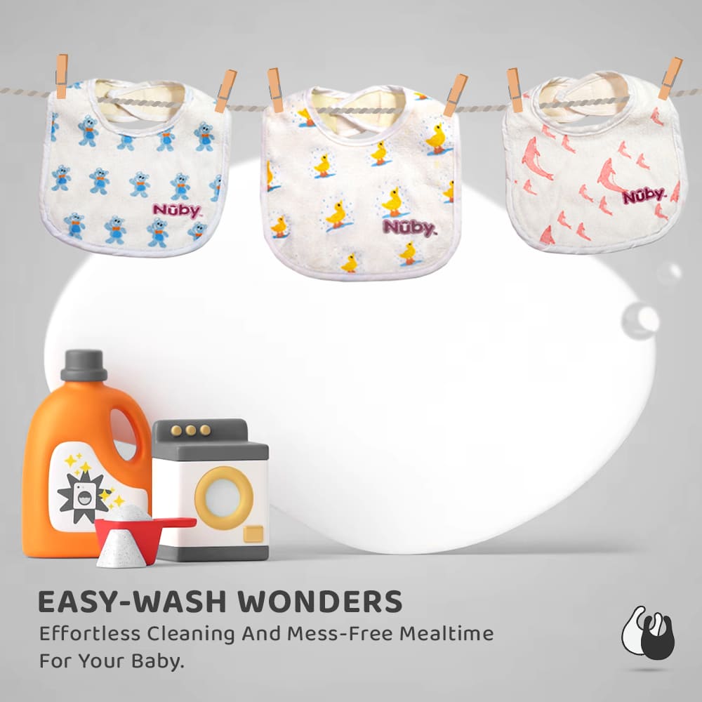 waterproof burp cloths