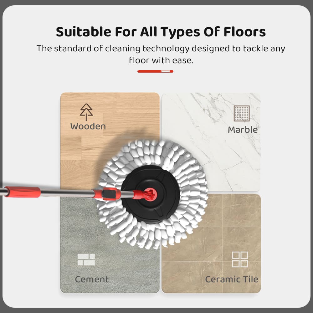 Spin Mop Tranformer-Black