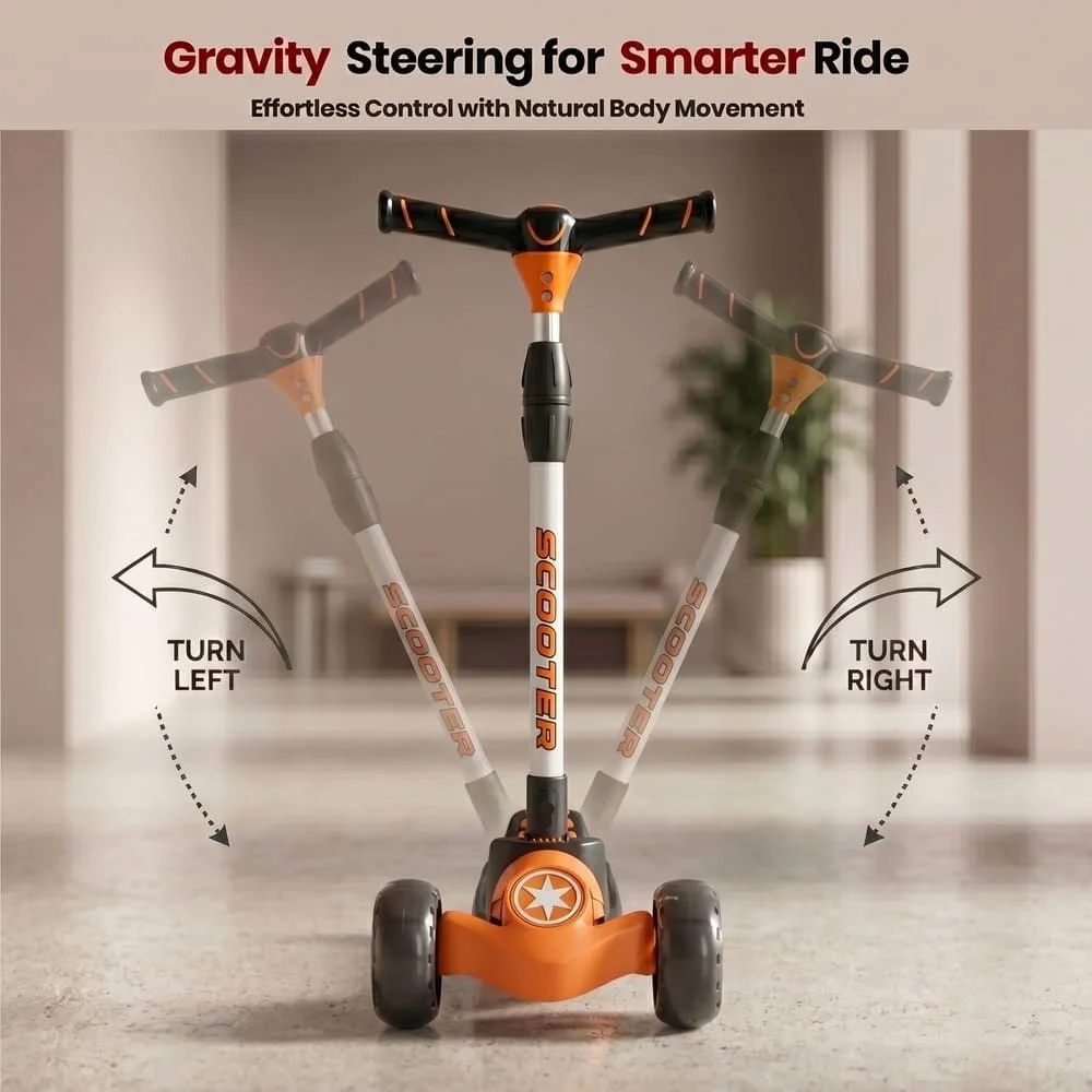 gravity steering for smarter ride