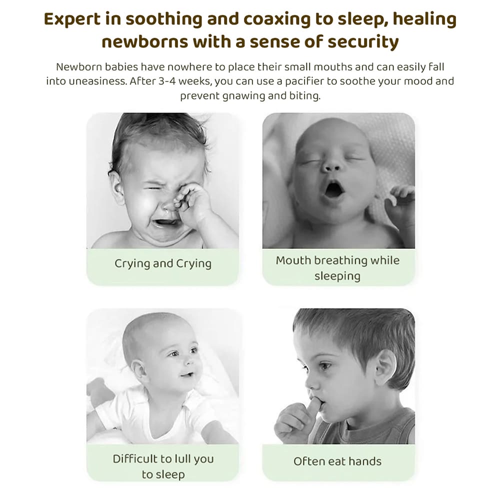 Glow-in-the-Dark Pacifiers for Comfortable Nights