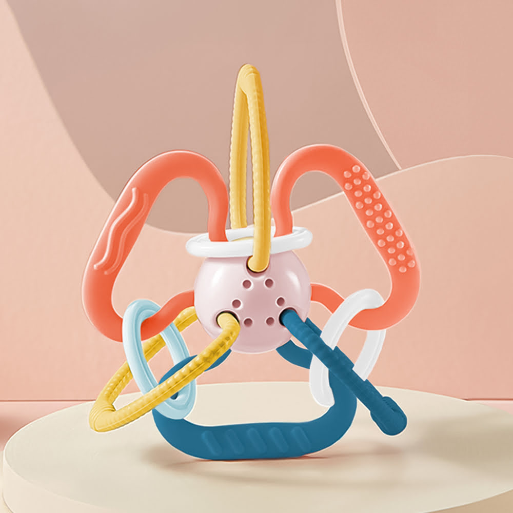 Buy Silicone Baby Teether Ball Online India | StarAndDaisy