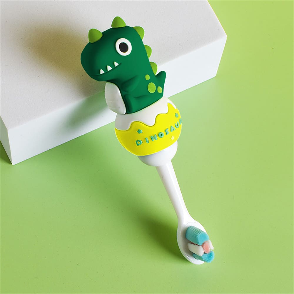 Cute Dino Toothbrush for Kids