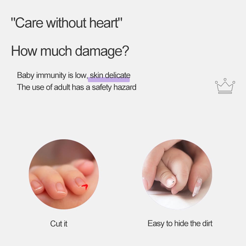 Compact and Portable Baby Nails kit for Travel