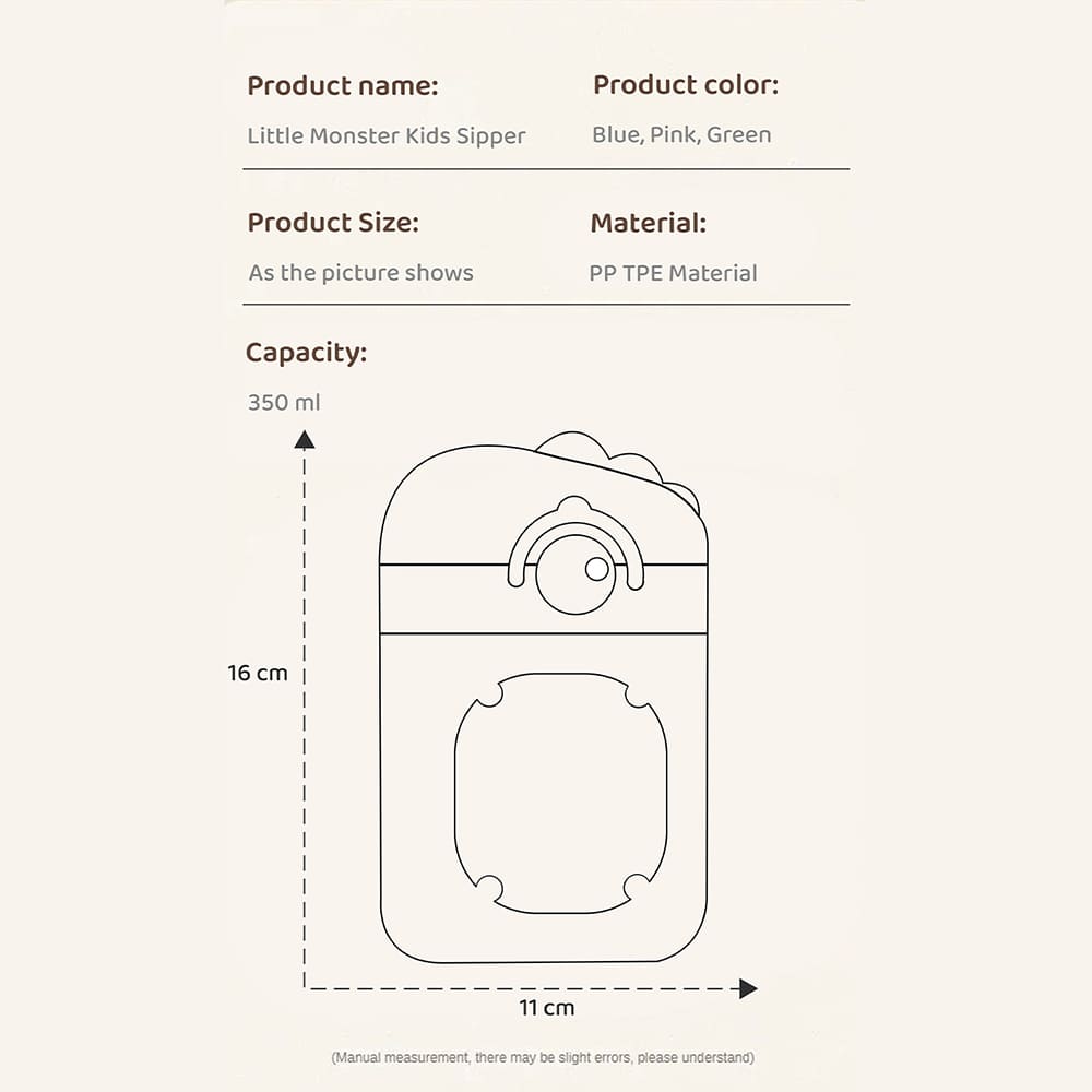 Specification of Infants Sipper Bottle
