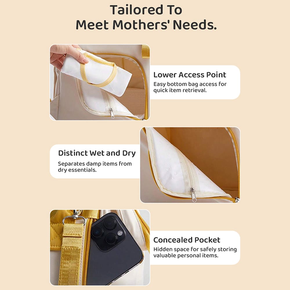 Multi-functional Baby Diaper Bags