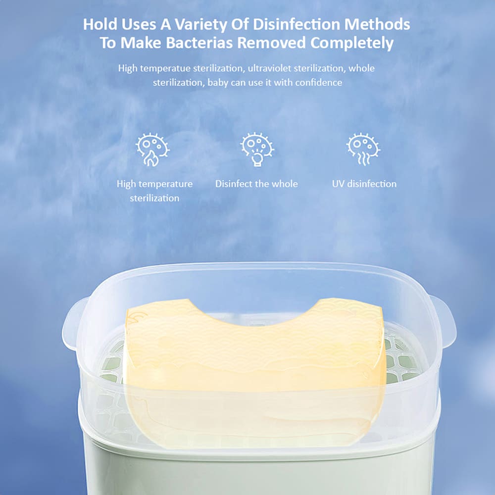 StarAndDaisy Soft Silicone Baby Bibs for Feeding with Adjustable Neckline Buttons and Waterproof and Durable