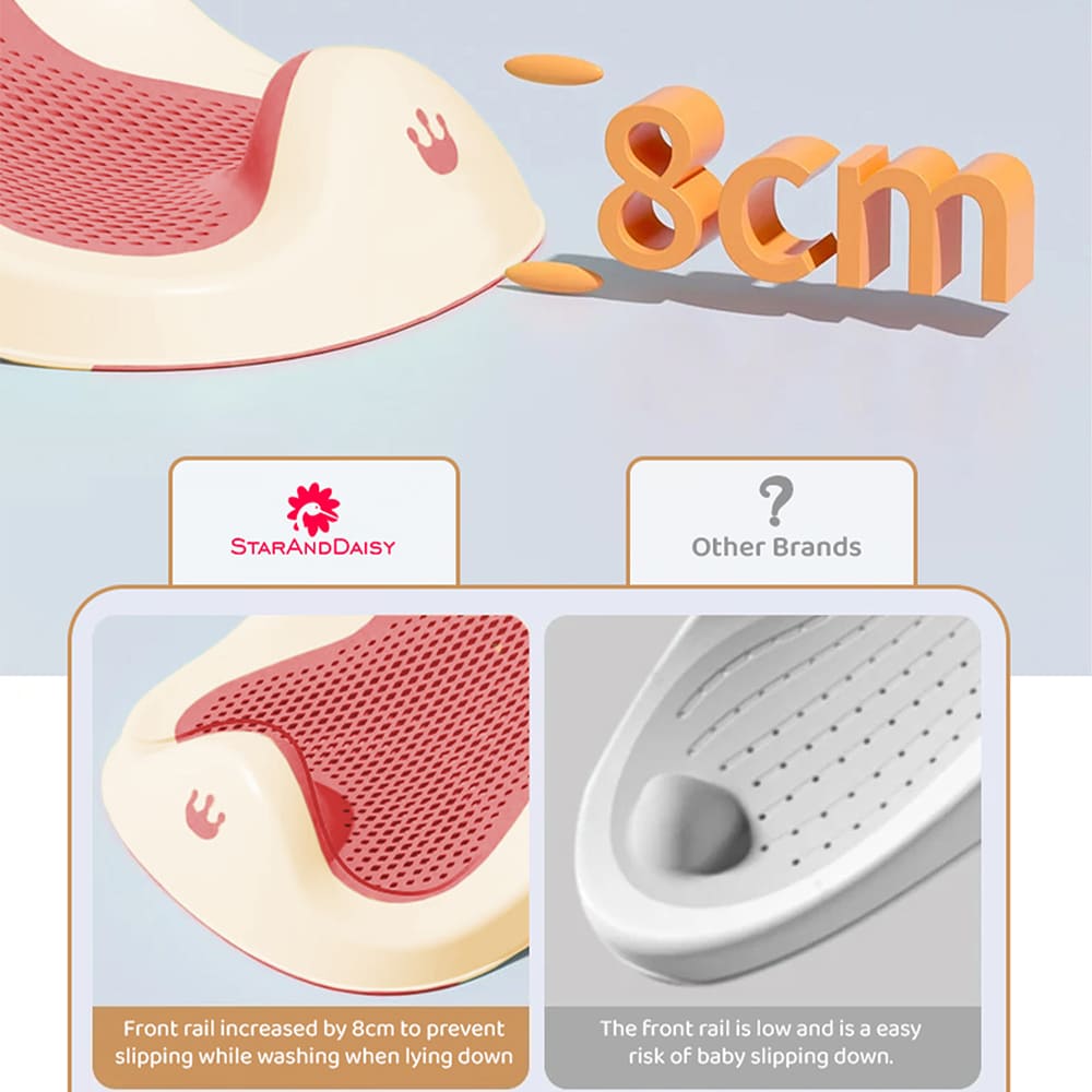Baby Bather Seat with Anti-Slip Upgraded Design