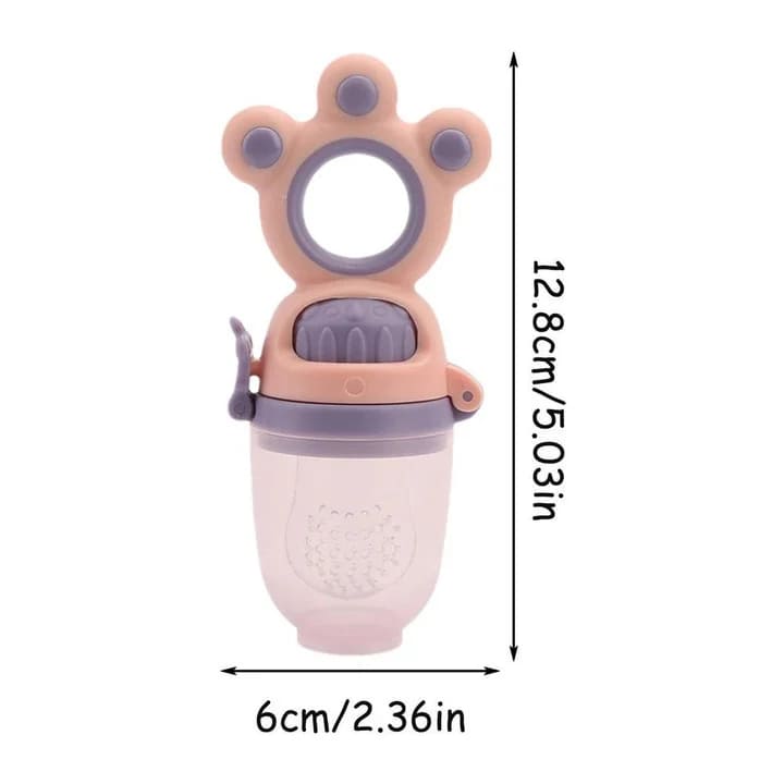 StarAndDaisy Baby Silicone Pacifier - Fruit Feeder for Toddlers 0-3 Years