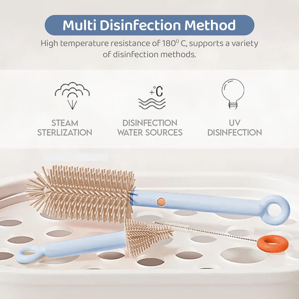 Baby Bottle Brush with High Temperature Resistance