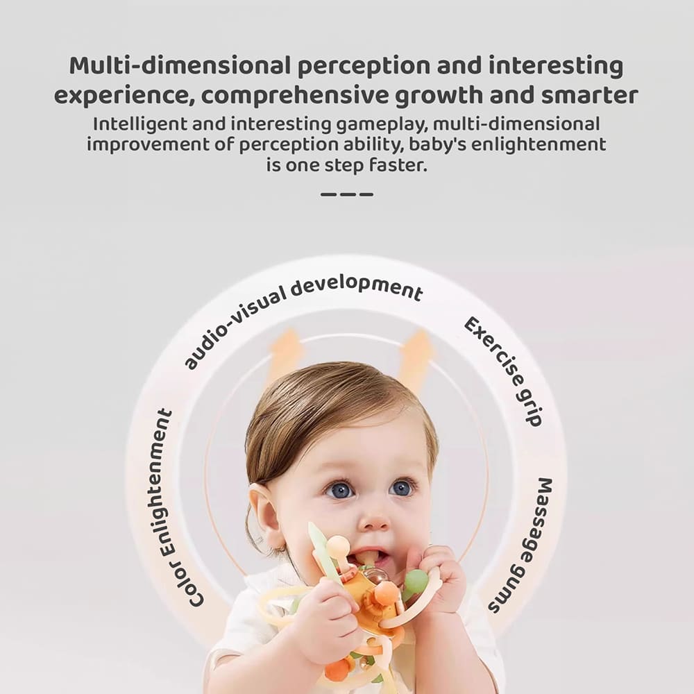 Soft Rattle Teething toys for infants