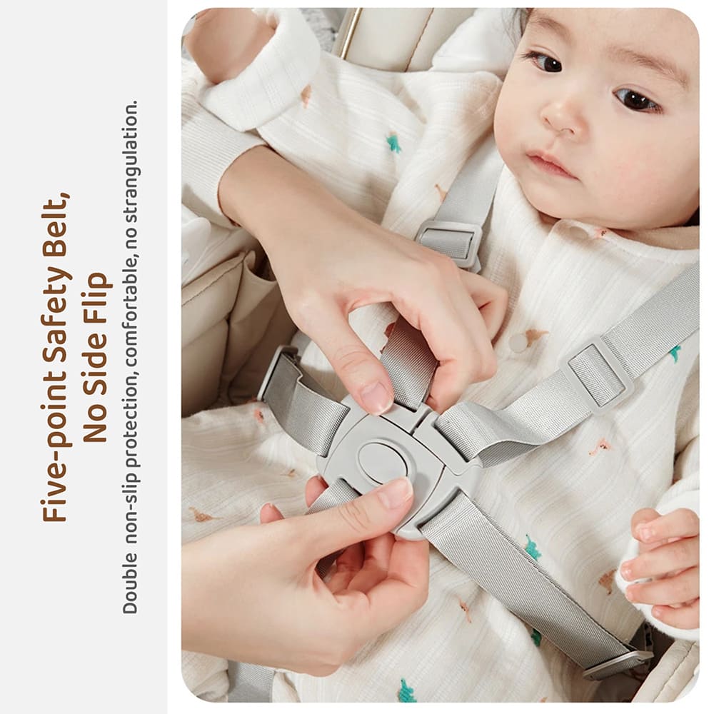 Galaxy Star Dining Chair with 5-Point Safety Belt