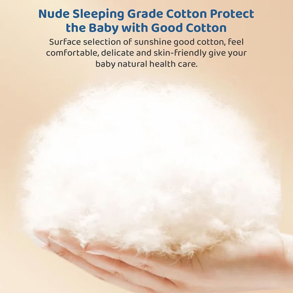 Baby Nest Bed Infant Lounger with Cotton Febric