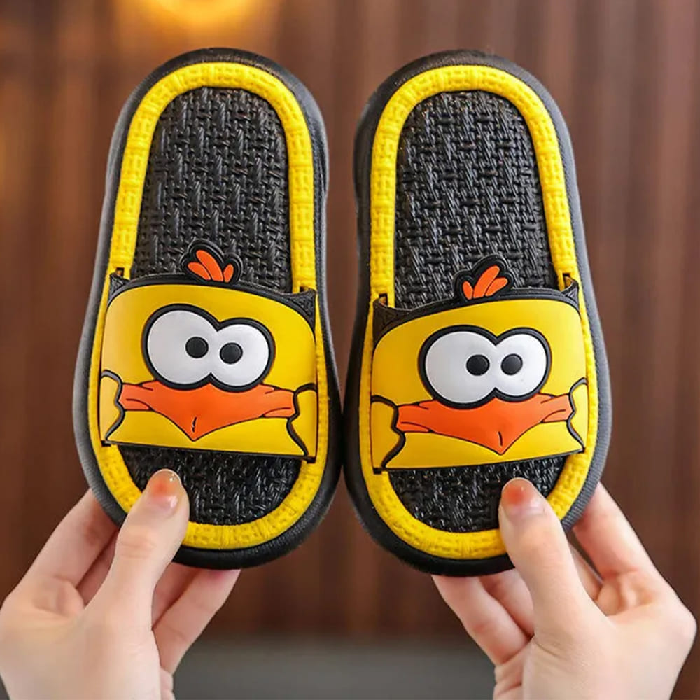 StarAndDaisy Kids Slipper Slip-Ons Flip Flops for Toddlers Soft Non-Slip Durable Flexible - JH-515-BL-YL