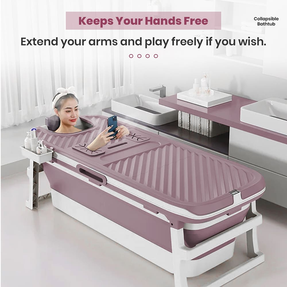 Portable Mega Bath Tub with 3 Bucket Lid