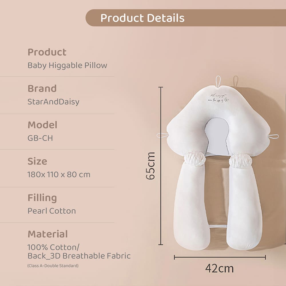 Specification of Baby Huggable Pillow