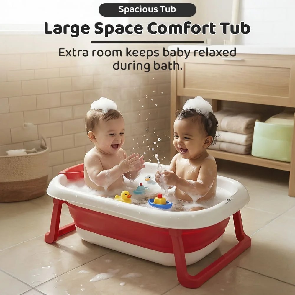 bt basic bathtub red