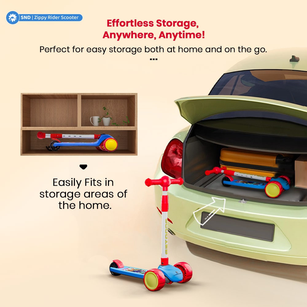 Foldable Zippy Riders Kids Scooters