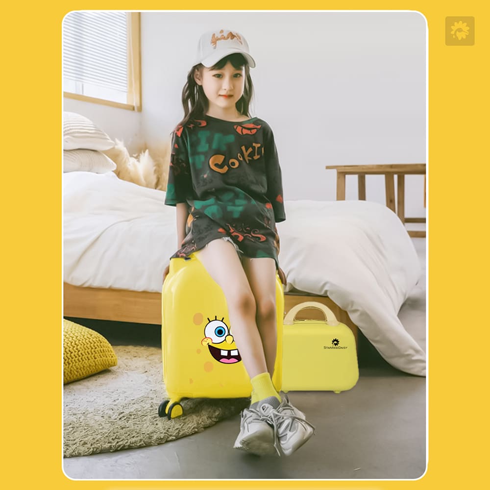 Spacious Trolley Bag with Mini Hand Bag