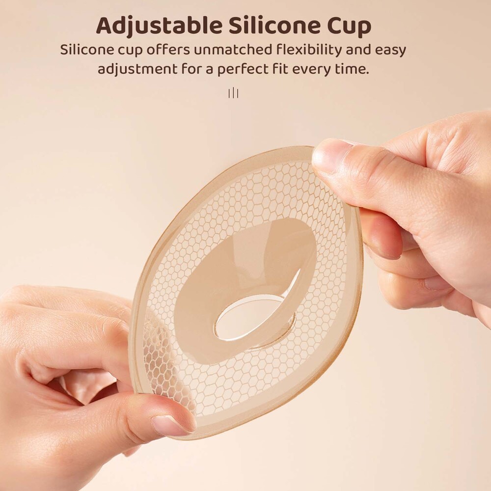 Electric Breast Pump with Adjustable Silicone Cup