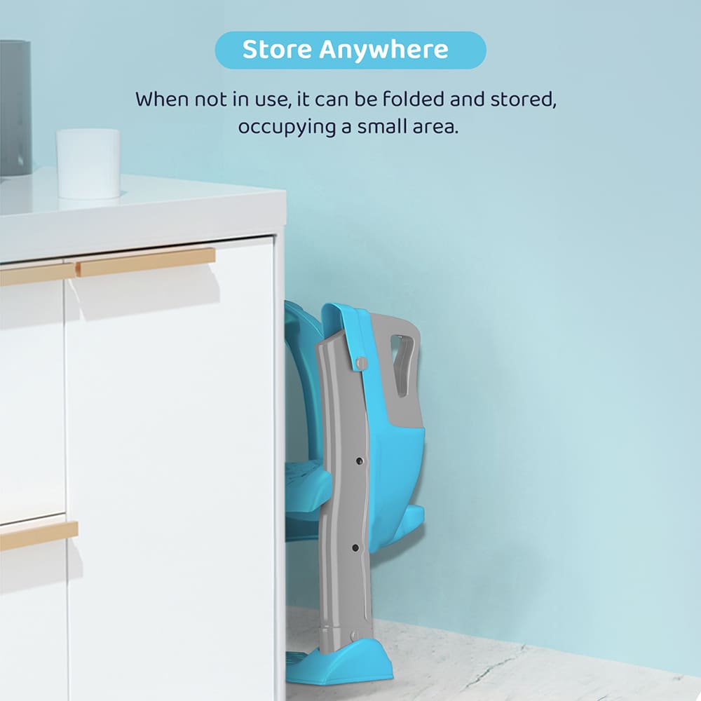 Foldable Kids Potty Seat with Ladder