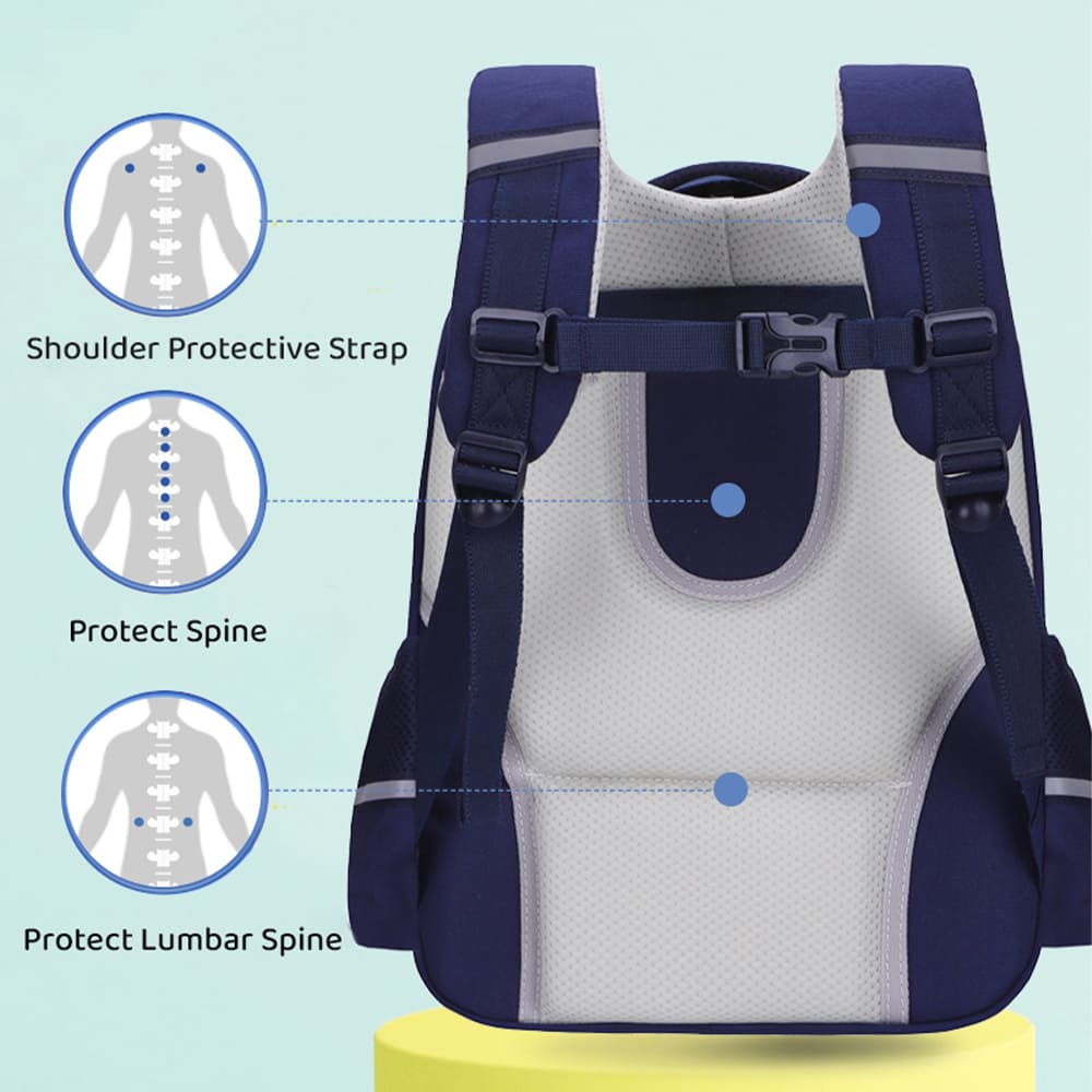 Kids School Backpack with Spin Prtector