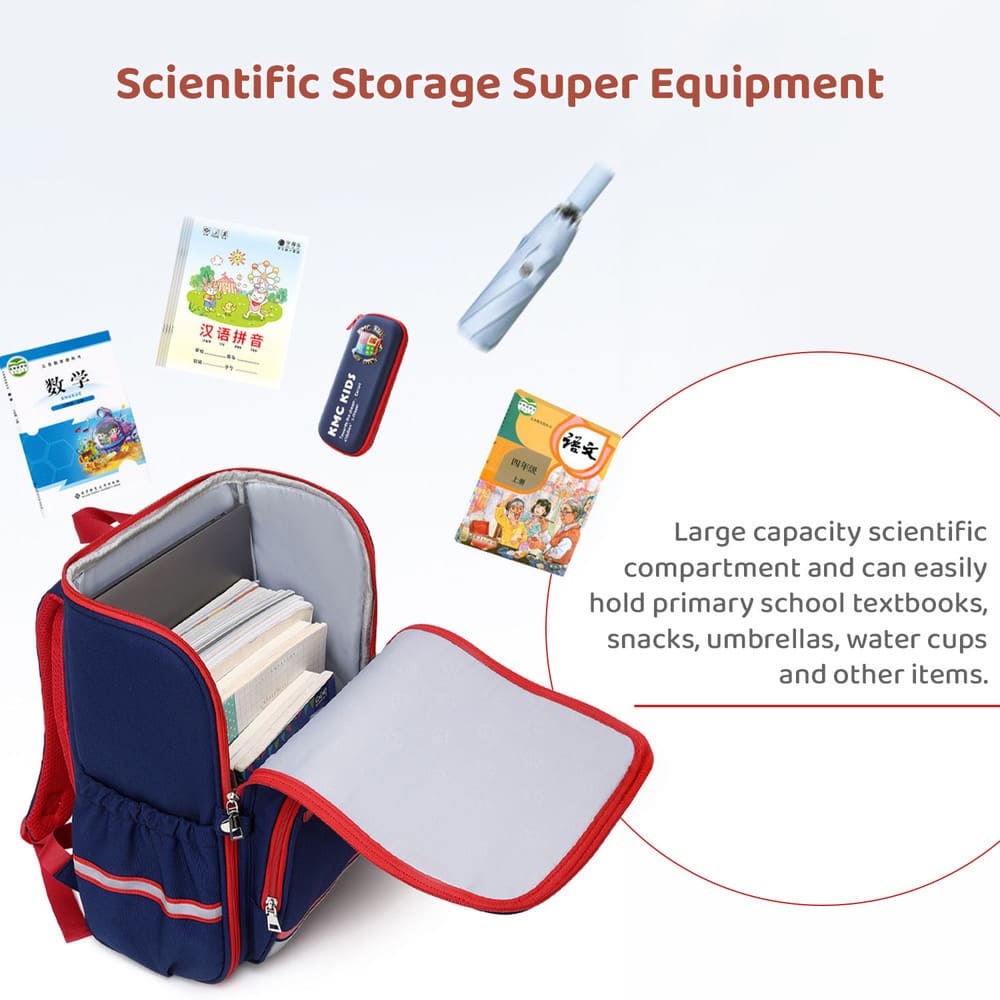 Kids School Bag with Multiple Compartments