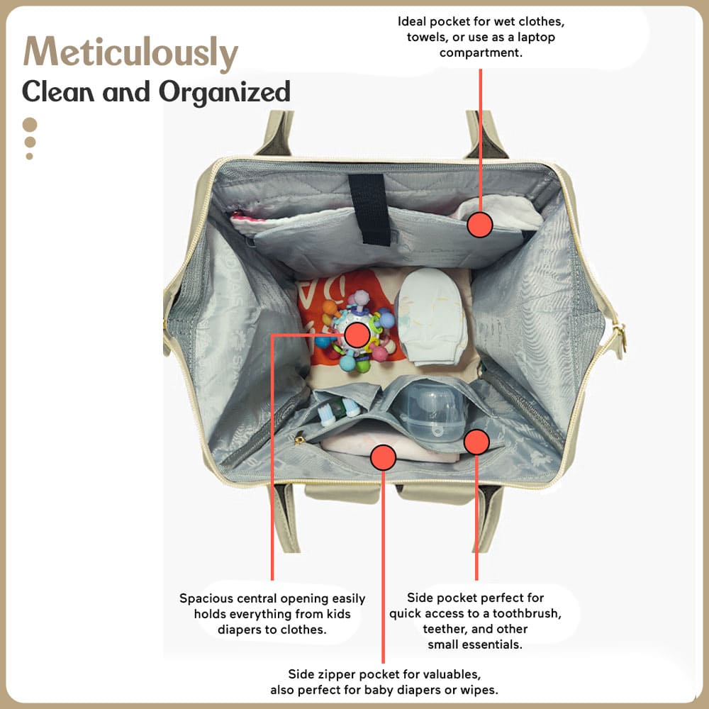 Waterproof Baby Diaper Bag