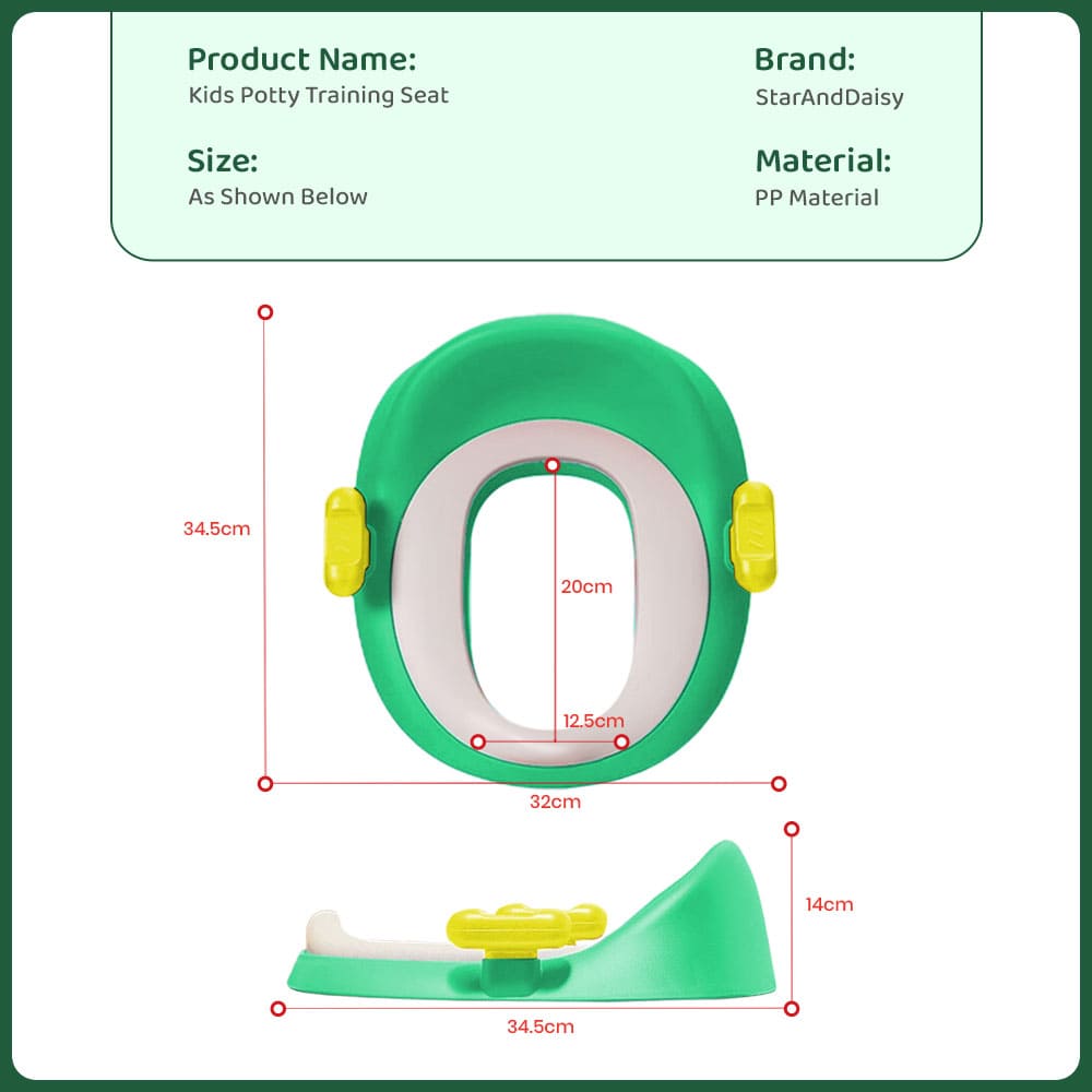 potty training seat dimension