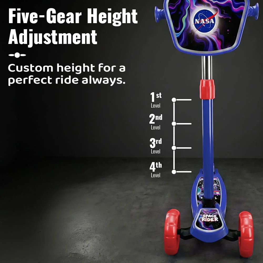 nasa scooter redblue