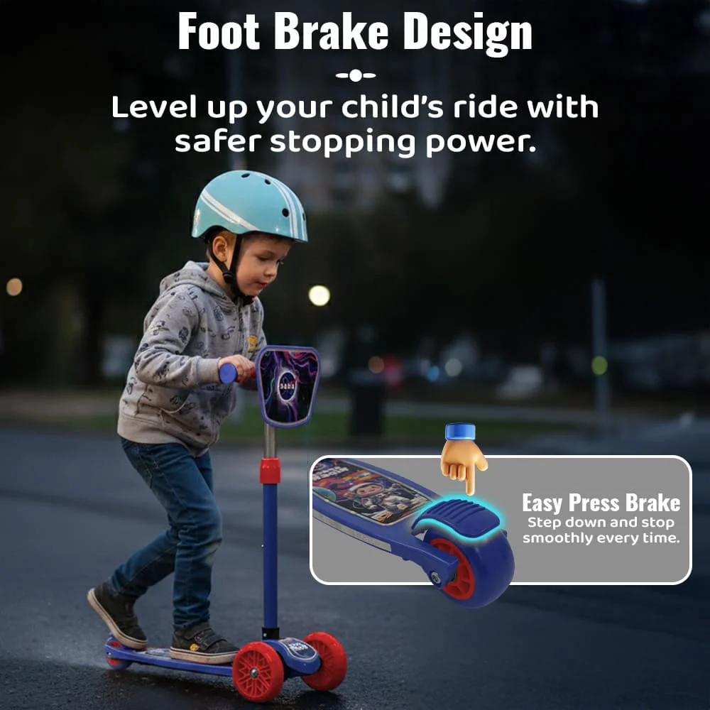 nasa scooter redblue