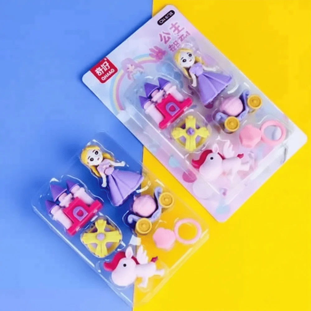 Unicorn Eraser Set