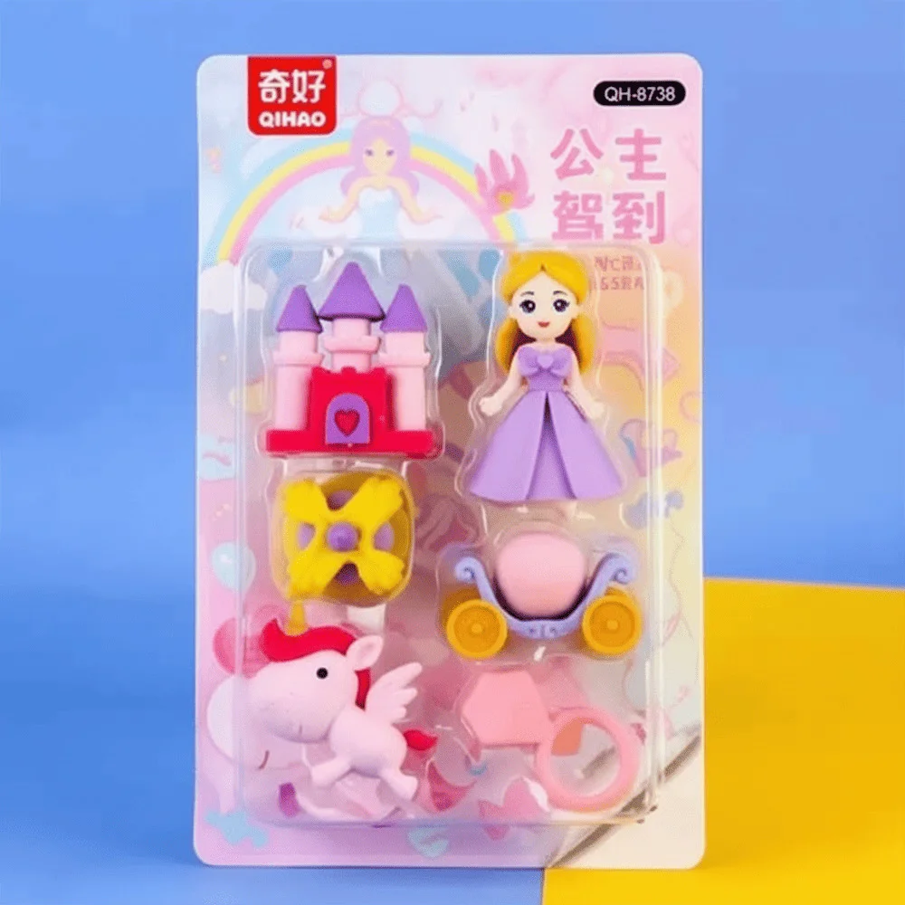 Unicorn Eraser Set