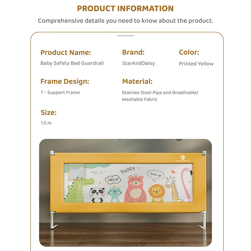 Specification of Bed Guardrail