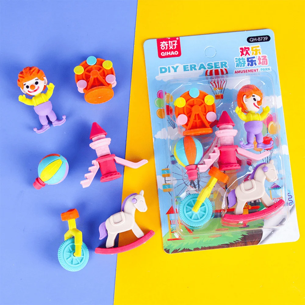 Amusement Eraser Set