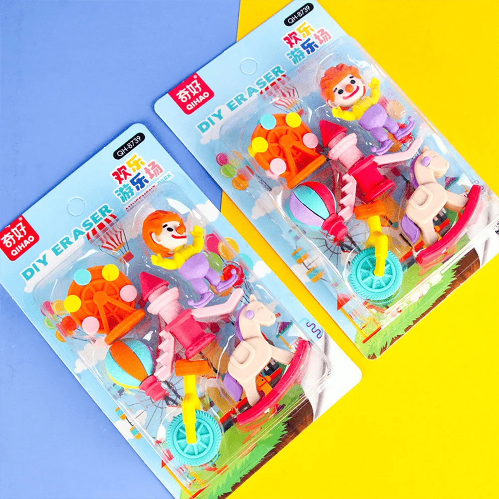 Amusement Eraser Set