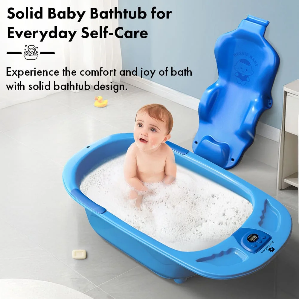 Solid baby bathtub