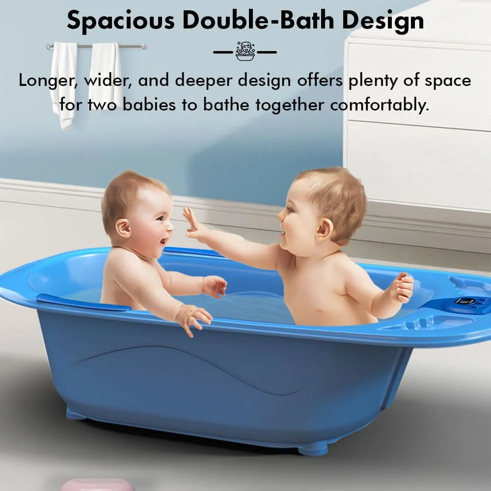 Comfortable sling baby tub
