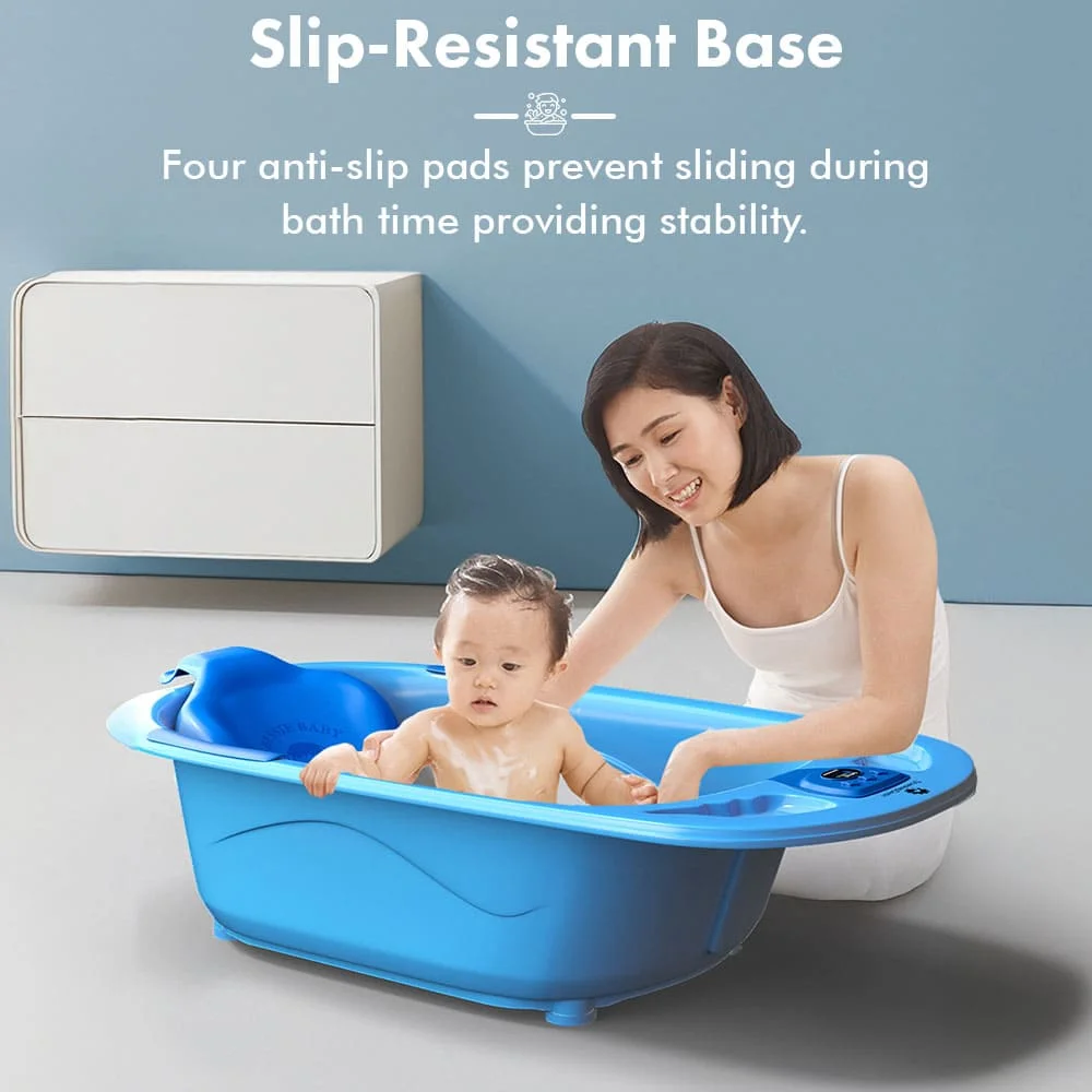 Non-slip baby bathtub