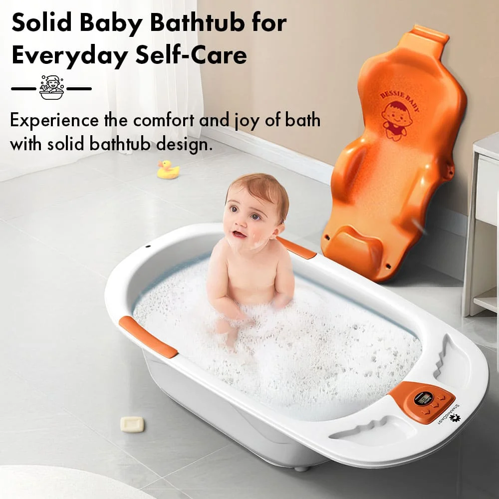 Solid baby bathtub