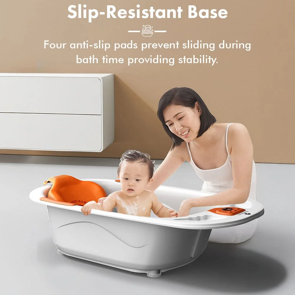 Non-slip baby bathtub