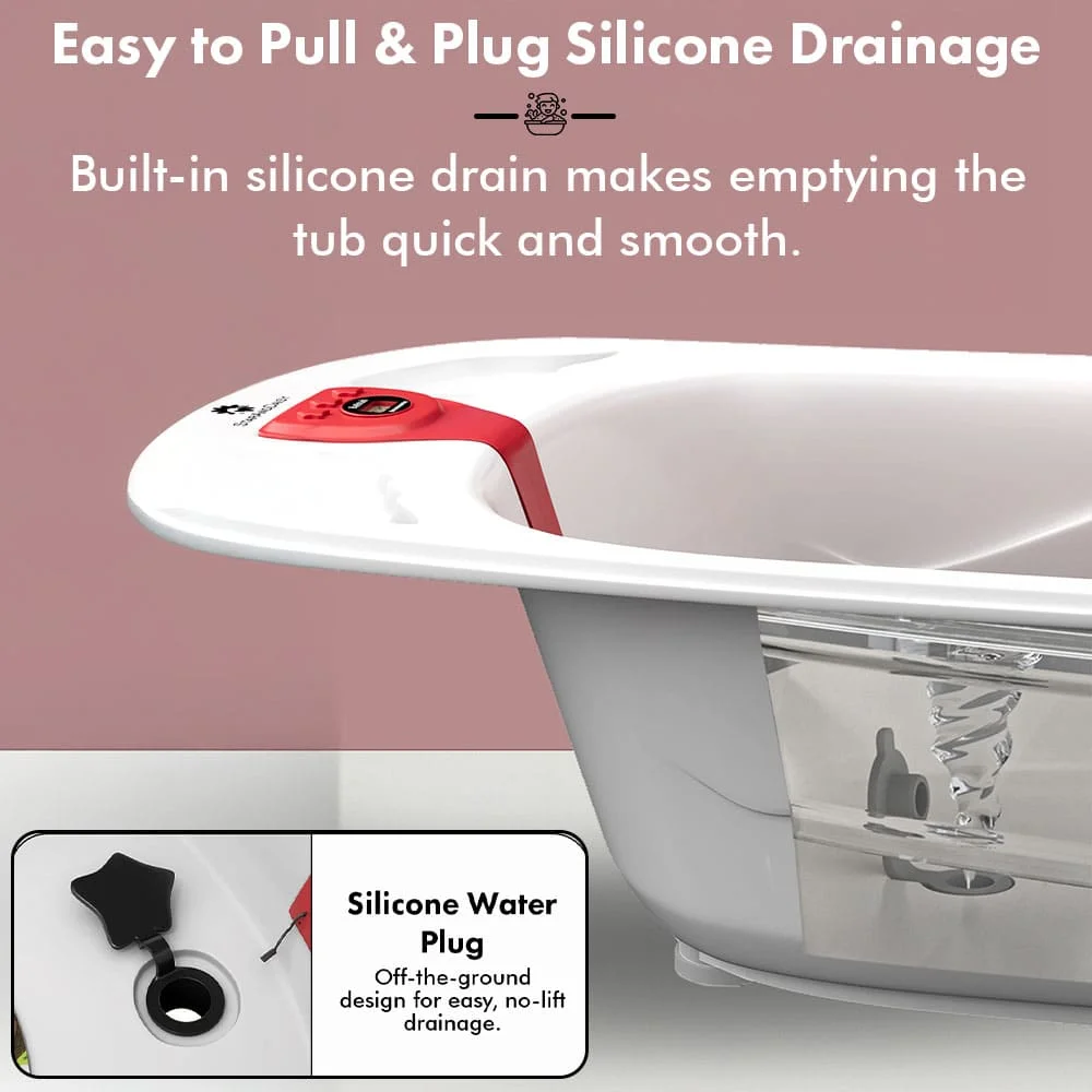 Comfortable sling baby tub