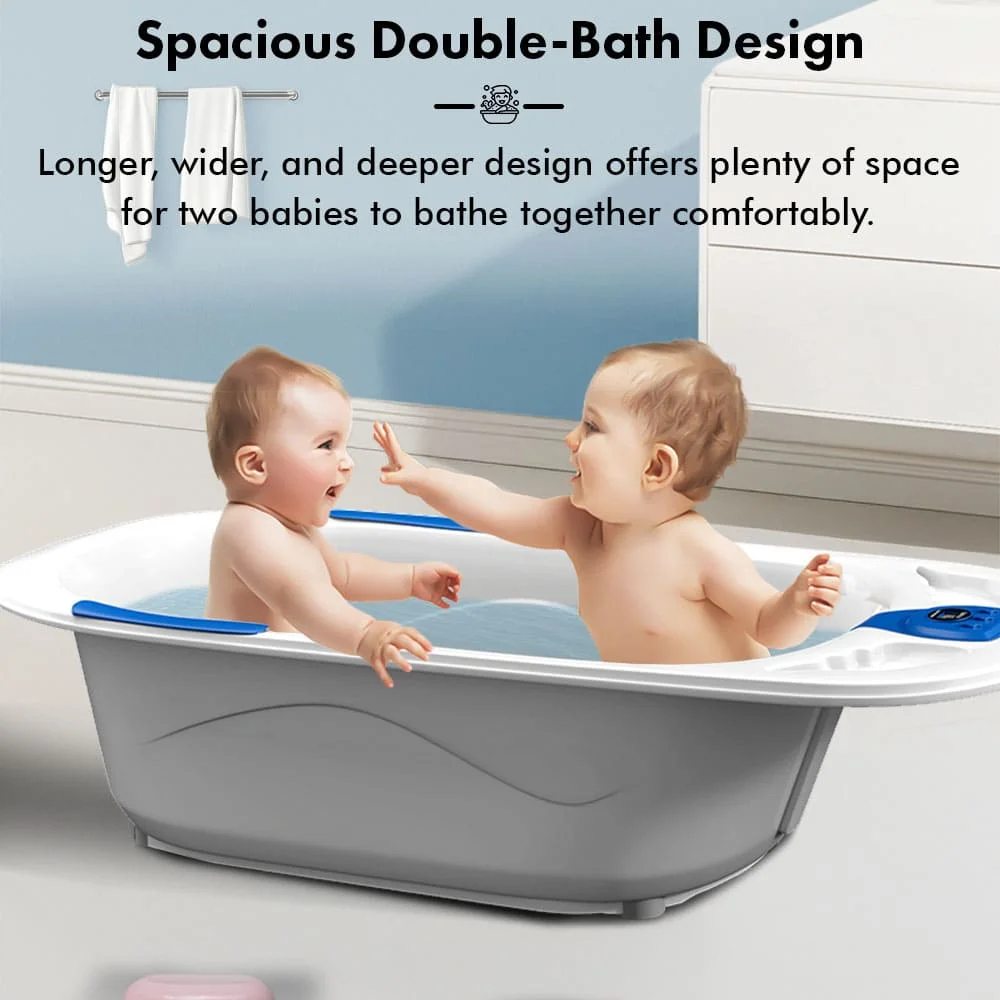 Comfortable sling baby tub