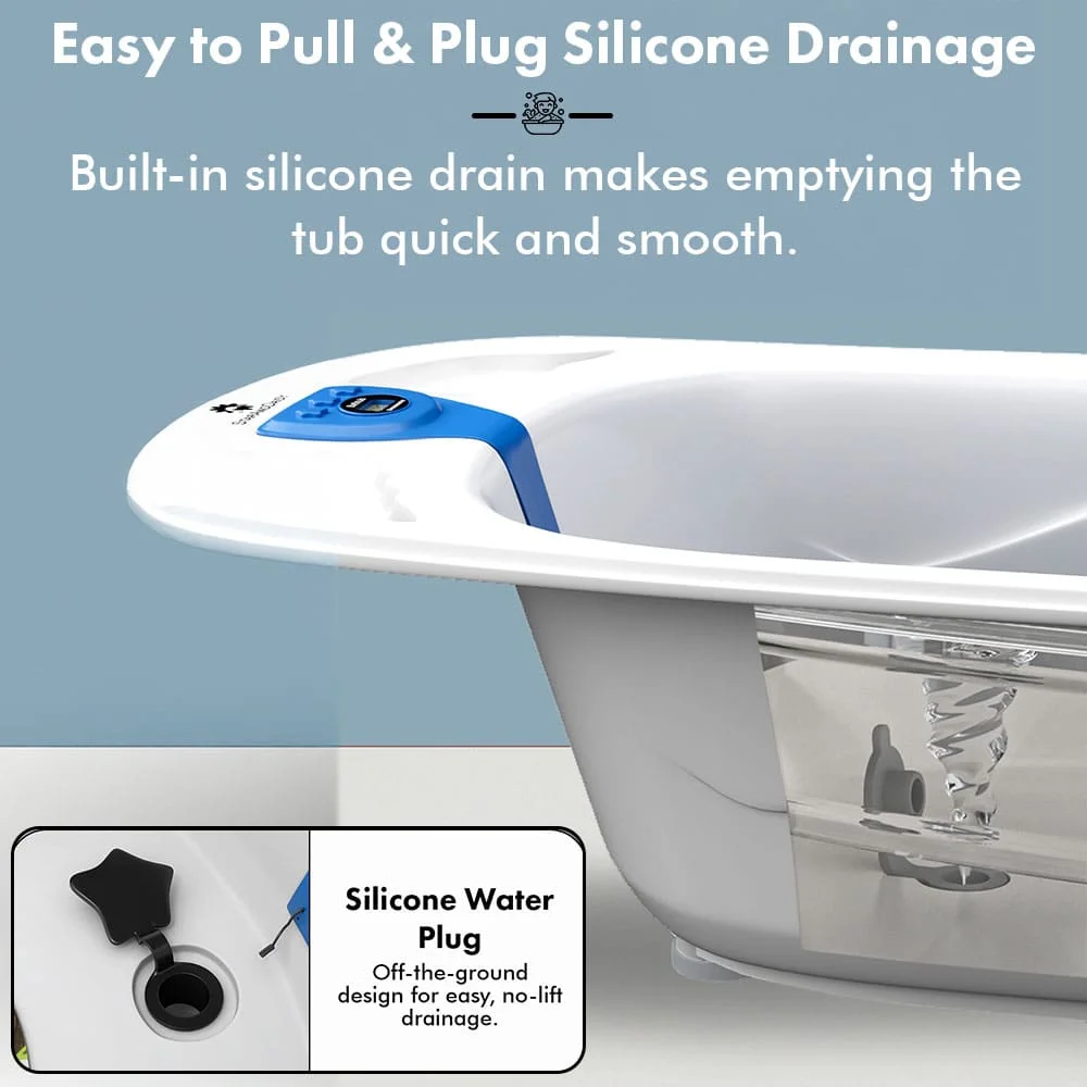 Comfortable sling baby tub