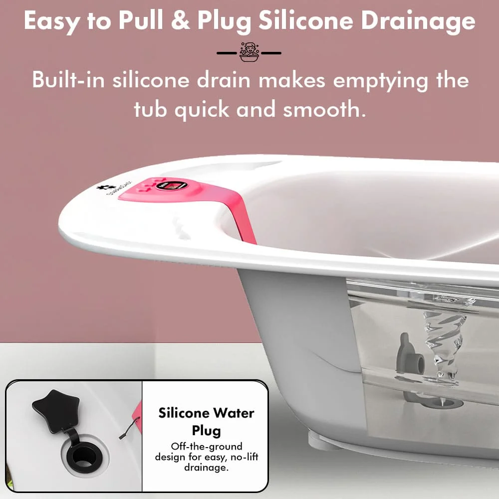 Comfortable sling baby tub